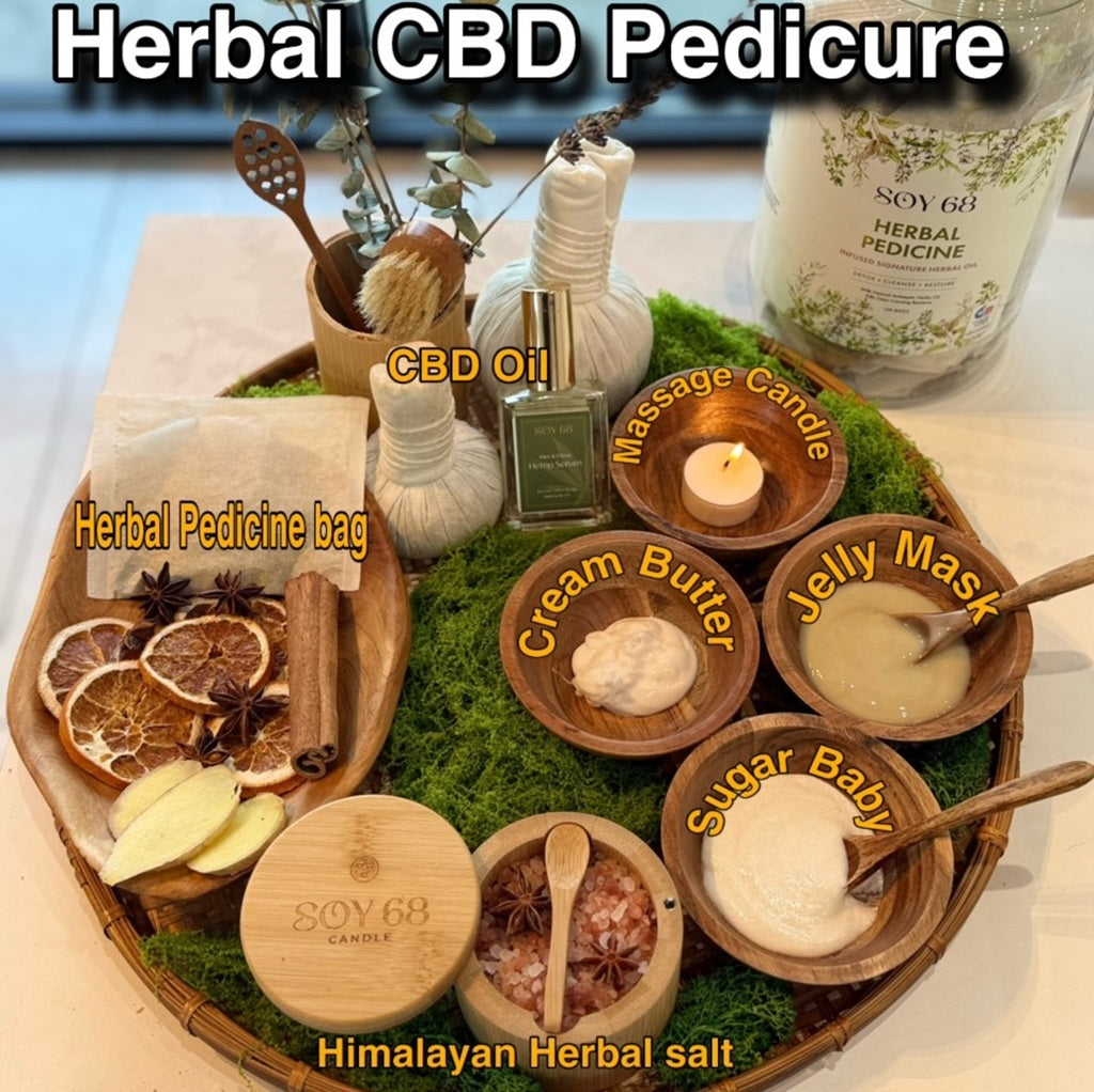 Soy 68® Herbal Pedicine (4 Steps) – Soy 68 Candle