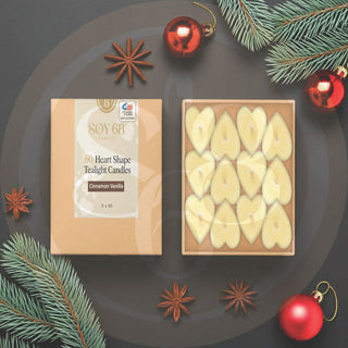 SEASONAL: Xmas (Moisturizer Candle 0.5 Oz)(Heart Shape) SEASONAL: Xmas (Moisturizer Candle 0.5 Oz)(Heart Shape)
