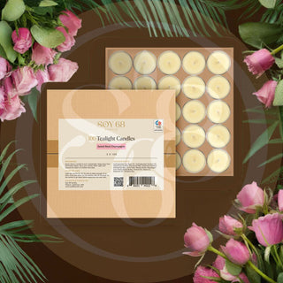 MOISTURIZER CANDLE: 0.5 Oz (Tealight: Round Shape)(100 Each/Box) MOISTURIZER CANDLE: 0.5 Oz (Tealight: Round Shape)(100 Each/Box)