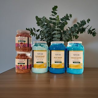 Combo: 4 STEPS (MOISTURIZER CANDLE: 0.5 Oz)