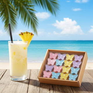 MOISTURIZER CANDLE: 0.5 Oz (Tealight: Butterfly Shape)