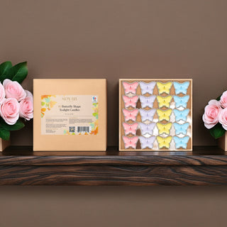 MOISTURIZER CANDLE: 0.5 Oz (Tealight: Butterfly Shape)
