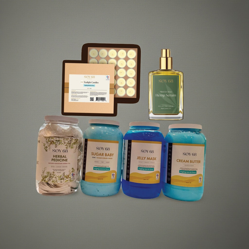 Combo: HERBAL – Soy 68 Candle