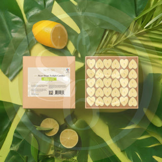 Moisturizer Candle: 0.5 Oz (Tealight: Heart Shape)(120Each/Box)