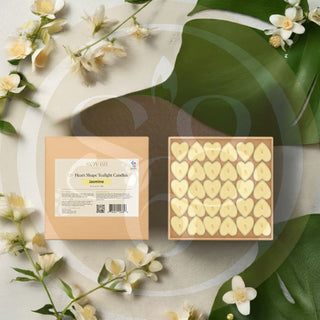 Moisturizer Candle: 0.5 Oz (Tealight: Heart Shape)(120Each/Box)
