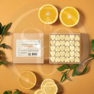 Moisturizer Candle: 0.5 Oz (Tealight: Heart Shape)(120Each/Box)