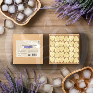 Moisturizer Candle: 0.5 Oz (Tealight: Heart Shape)(120Each/Box)