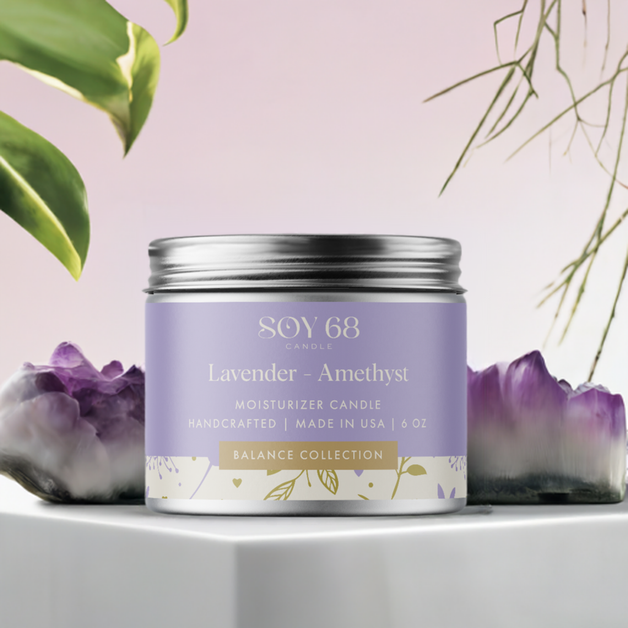 Moisturizer Candle: 6 oz (Balance Collection) – Soy 68 Candle