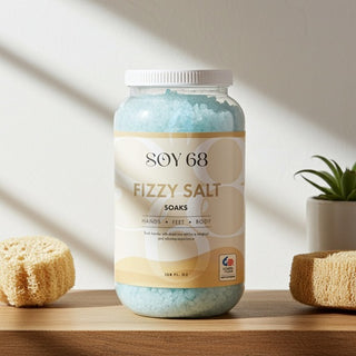 Bath Soak: FIZZY SALT (1 Gal/Jar)