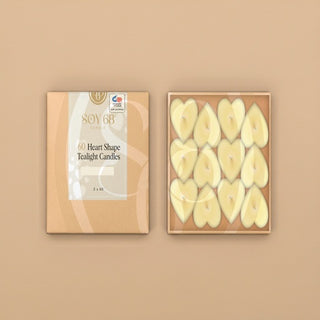 MOISTURIZER CANDLE: 0.5 Oz (Tealight: Heart Shape)