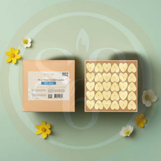 Moisturizer Candle: 0.5 Oz (Tealight: Heart Shape)(120Each/Box)