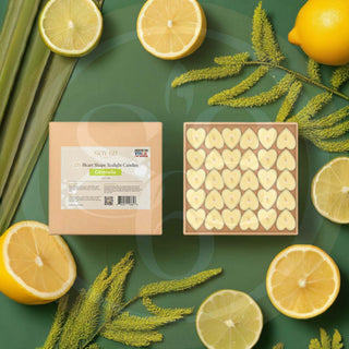 Moisturizer Candle: 0.5 Oz (Tealight: Heart Shape)(120Each/Box)