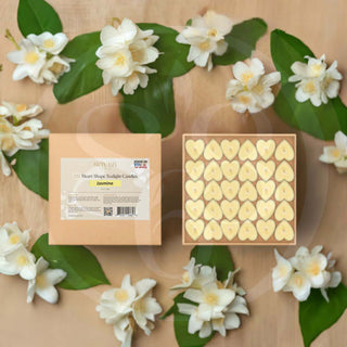 Moisturizer Candle: 0.5 Oz (Tealight: Heart Shape)(120Each/Box)