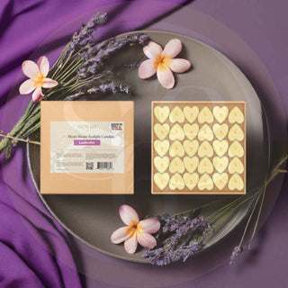 Moisturizer Candle: 0.5 Oz (Tealight: Heart Shape)(120Each/Box)