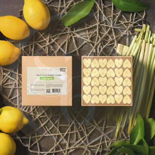 Moisturizer Candle: 0.5 Oz (Tealight: Heart Shape)(120Each/Box)