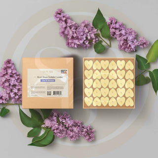Moisturizer Candle: 0.5 Oz (Tealight: Heart Shape)(120Each/Box)