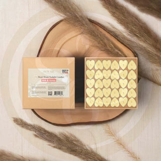 Moisturizer Candle: 0.5 Oz (Tealight: Heart Shape)(120Each/Box)