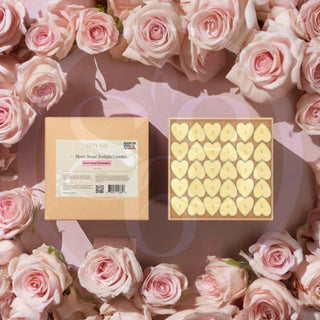 Moisturizer Candle: 0.5 Oz (Tealight: Heart Shape)(120Each/Box)