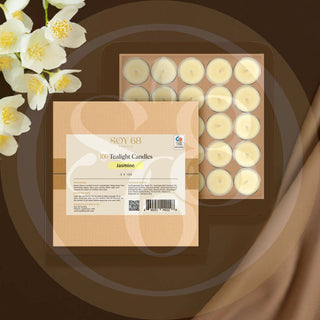 Moisturizer Candle: 0.5 Oz (Tealight: Round Shape)(100Each/Box)