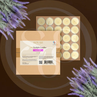 Moisturizer Candle: 0.5 Oz (Tealight: Round Shape)(100Each/Box)
