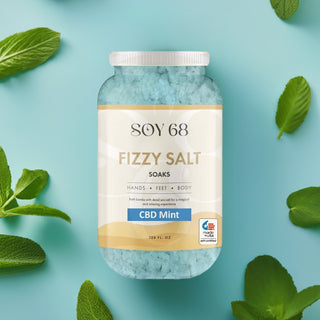Bath Soak: FIZZY SALT (1 Gal/Jar)