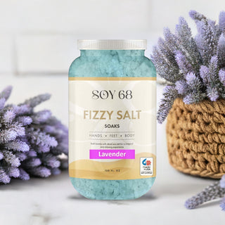 Bath Soak: FIZZY SALT (1 Gal/Jar)