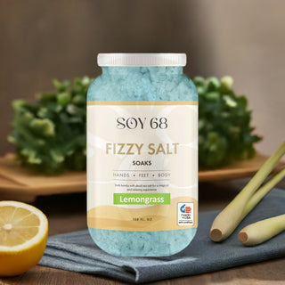 Bath Soak: FIZZY SALT (1 Gal/Jar)