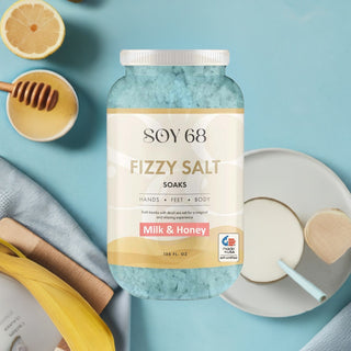 Bath Soak: FIZZY SALT (1 Gal/Jar)