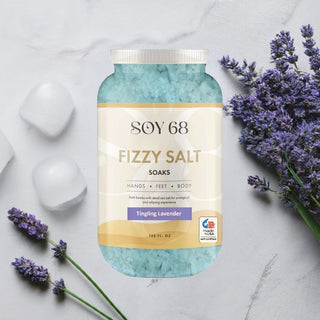 Bath Soak: FIZZY SALT (1 Gal/Jar)