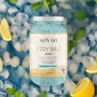 Bath Soak: FIZZY SALT (1 Gal/Jar)