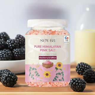 Bath Soak: PURE HIMALAYAN PINK SALT (0.5 Gal/Jar)