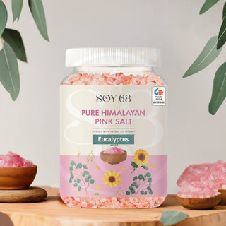 Bath Soak: PURE HIMALAYAN PINK SALT (0.5 Gal/Jar)