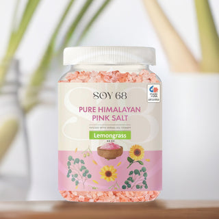 Bath Soak: PURE HIMALAYAN PINK SALT (0.5 Gal/Jar)