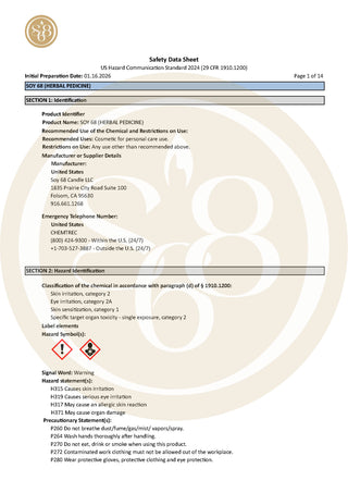 Bath Soak: HERBAL (100 Bags/Jar)